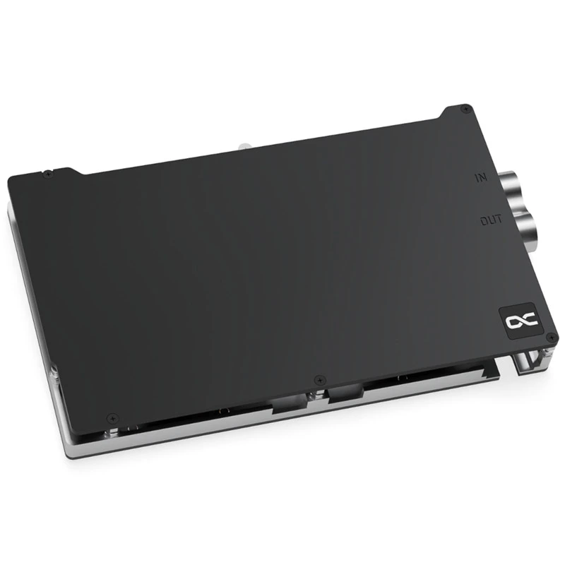 Water block + Backplate Aquatuning GmbH 13395 alluminio carbonio rame 1/4 inch
