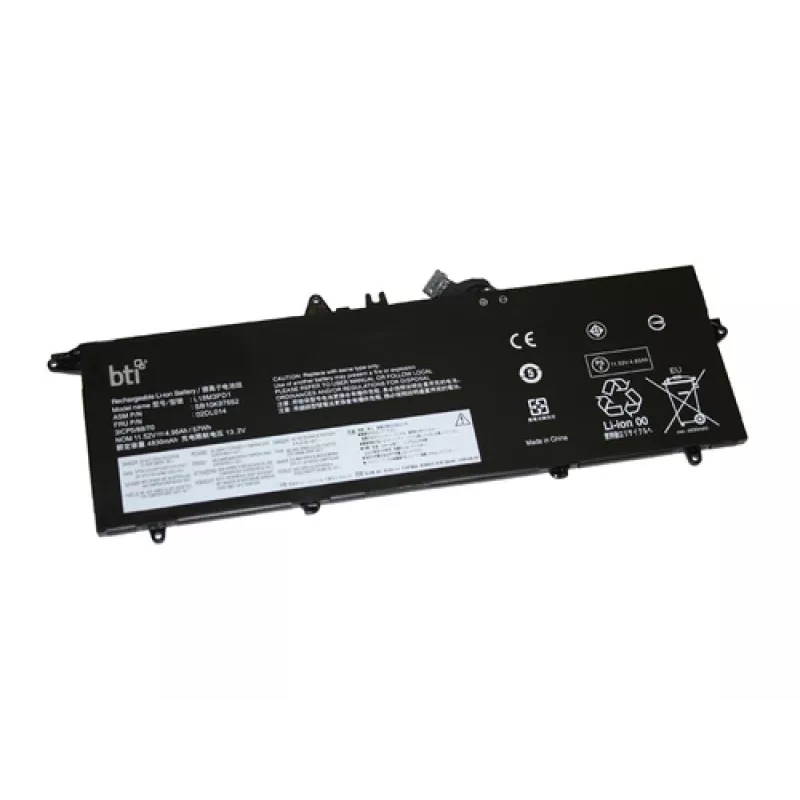 Batteria ricaricabile di ricambio 3 celle per TP T490S T14S T495S
