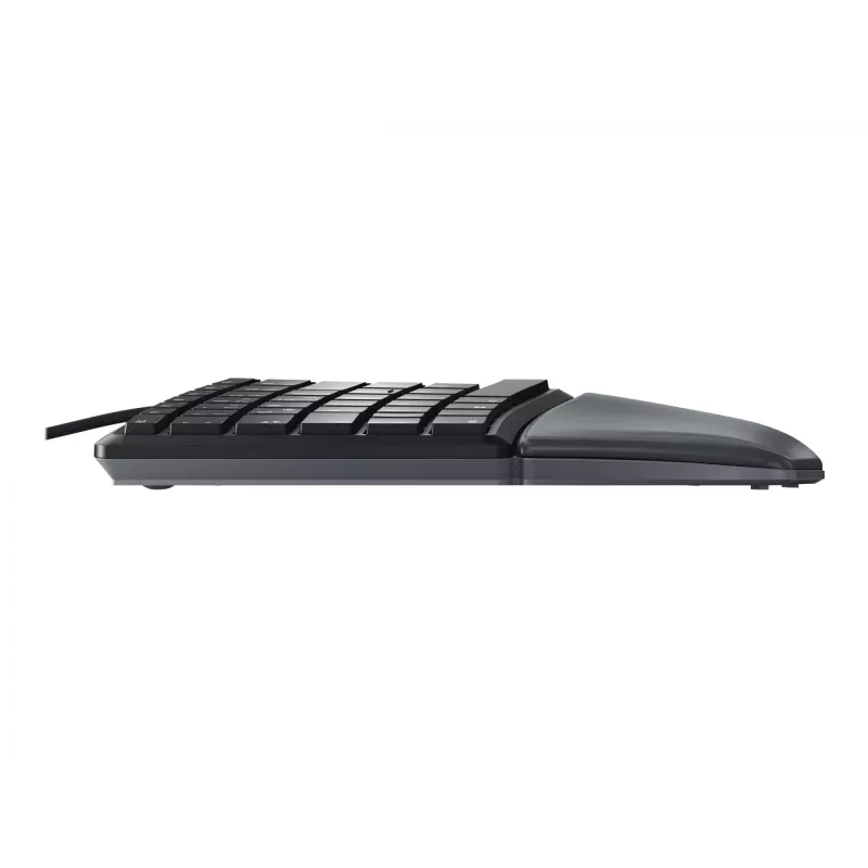 CHERRY KC 4500 ERGO Tastiera Universale USB QWERTY Nordico Nero
