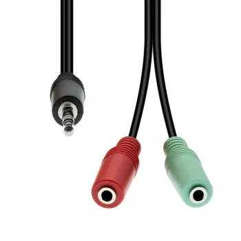 Cavo ProXtend 4-Pin a 2×3-Pin M-F M42XM3F-003, 1 m, nero