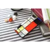 Custodia iKins per Apple iPhone 8/7 Mondrian nero