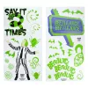 Adesivi da parete Paladone Beetlejuice design PP13439BJ – set decorativo di adesivi da parete