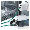 Cavo USB RealPower MagneticCharge2 1 m verde ricarica rapida trasferimento dati