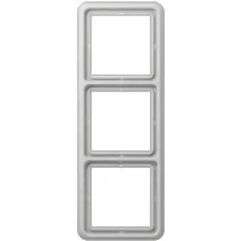 JUNG CD 583 LG - grigio - duroplast - senza viti - JUNG - 81 mm - 223 mm