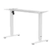 Scrivania regolabile elettricamente in altezza ergo office ER-400 W — altezza max. 1160 mm, carico max. 80 kg