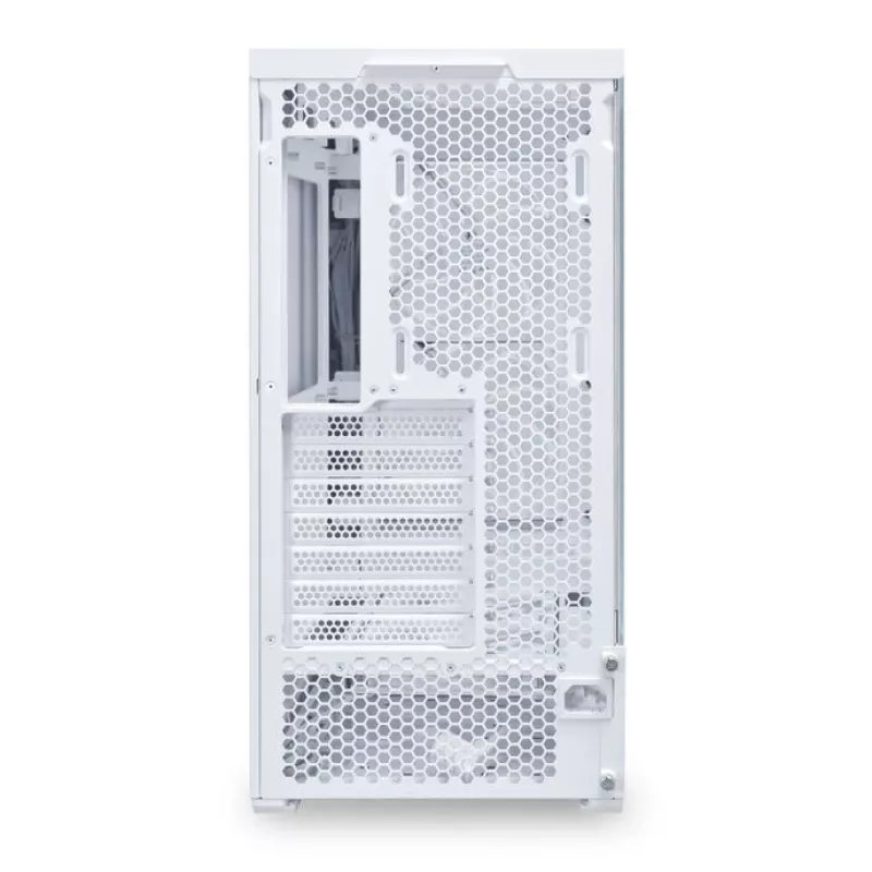 Case PC Midi Tower Lian Li LANCOOL 207 — bianco, pannello trasparente, supporta ATX/MicroATX/MiniITX, senza alimentatore