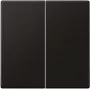 Placca a parete/copriinterruttore jung A595SWM, plastica, design senza viti, confezione singola