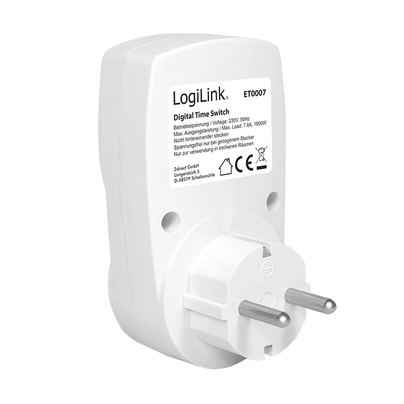 Timer giornaliero/settimanale LogiLink ET0007