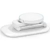 Supporto magnetico SODI BM-310 bianco MagSafe — supporto magnetico per telefono compatibile con caricabatterie MagSafe