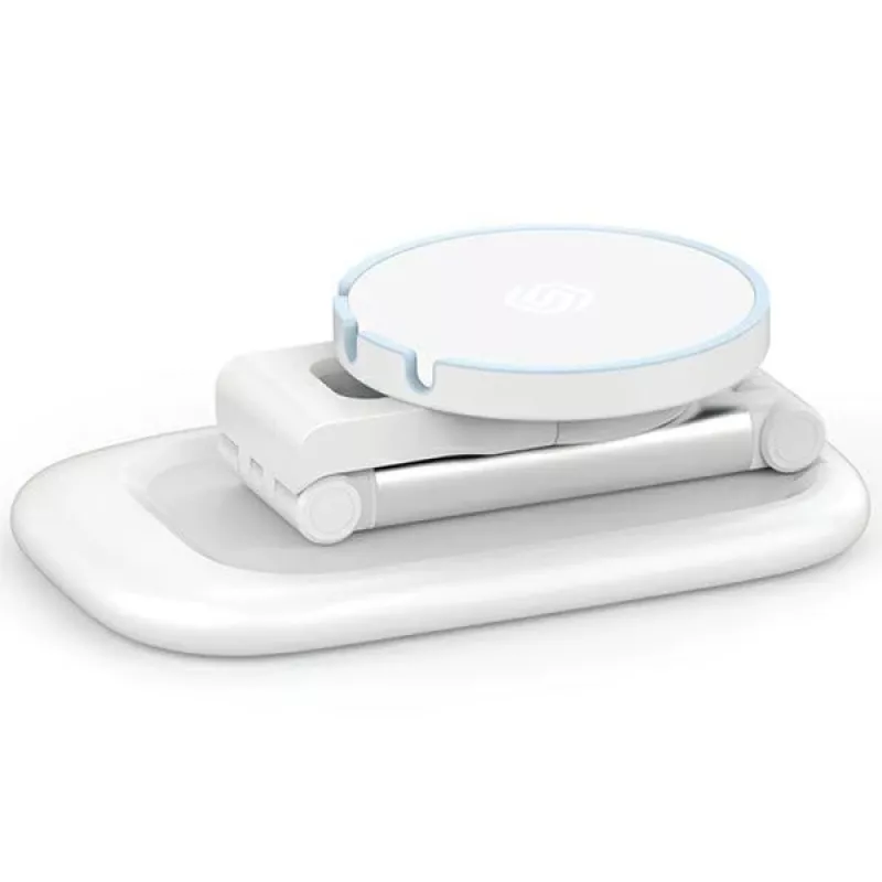 Supporto magnetico SODI BM-310 bianco MagSafe — supporto magnetico per telefono compatibile con caricabatterie MagSafe