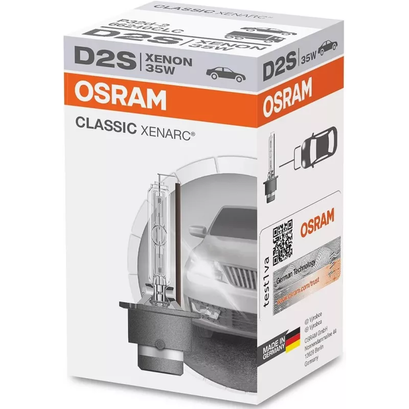 Osram 66240CLC Lampada auto D2S 35 W xeno