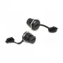 Connettore maschio da incasso HDMI-A DeLOCK con tappo di protezione nero 30,3 mm 23,5 mm