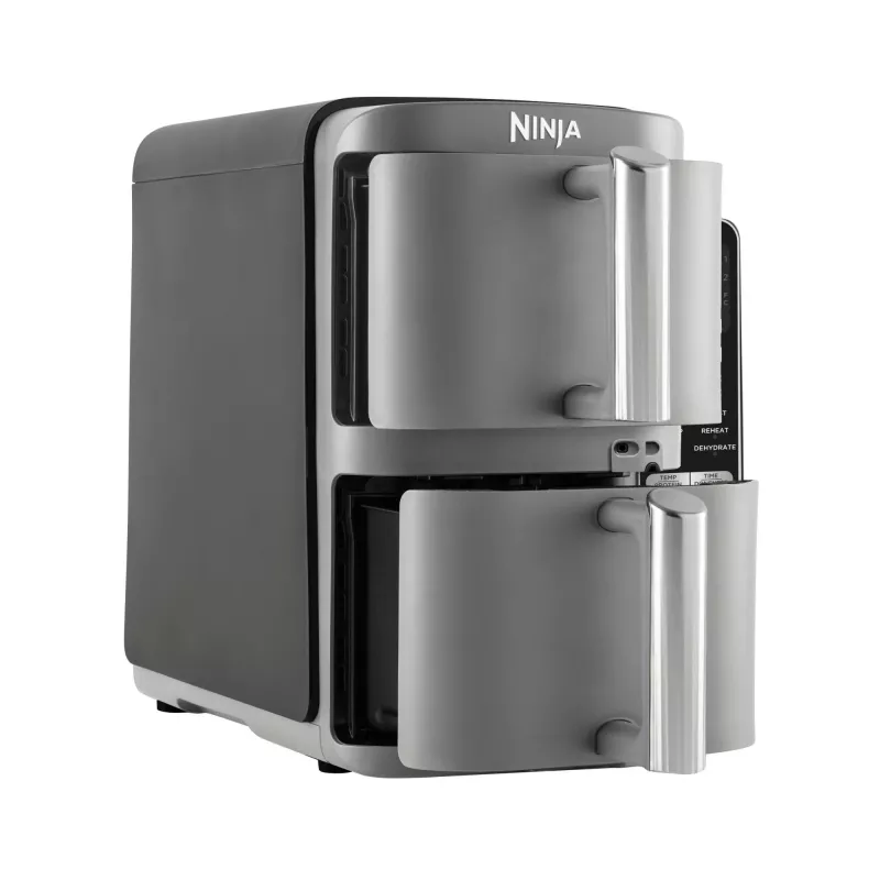 Ninja Double Stack XL friggitrice ad aria 2 scomparti con sonda di temperatura SmartCook 9,5 L SL451EU