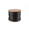 Lanberg LCF5-21CU-0305-BK cavo di installazione Cat5e F/UTP per esterni, rame massiccio, 305 m, nero