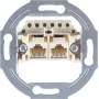 Presa da parete ShiverPeaks S/CONN maximum connectivity 2x 8/8 parallele senza copertura per installazione da incasso (74231-1)