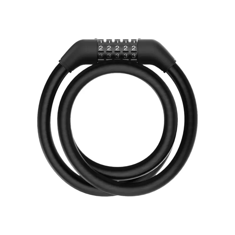 Lucchetto a cavo Xiaomi BHR6751GL per monopattino, lunghezza 1,2 m, diametro 1,2 cm, lucchetto a combinazione, nero
