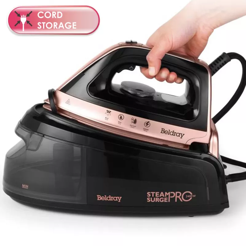 Beldray BEL01137TTVDE 2400 W stazione a vapore Steam Surge Pro