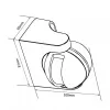 Rilevatore di movimento MACLEAN MCE358 W — sensore PIR di presenza, bianco