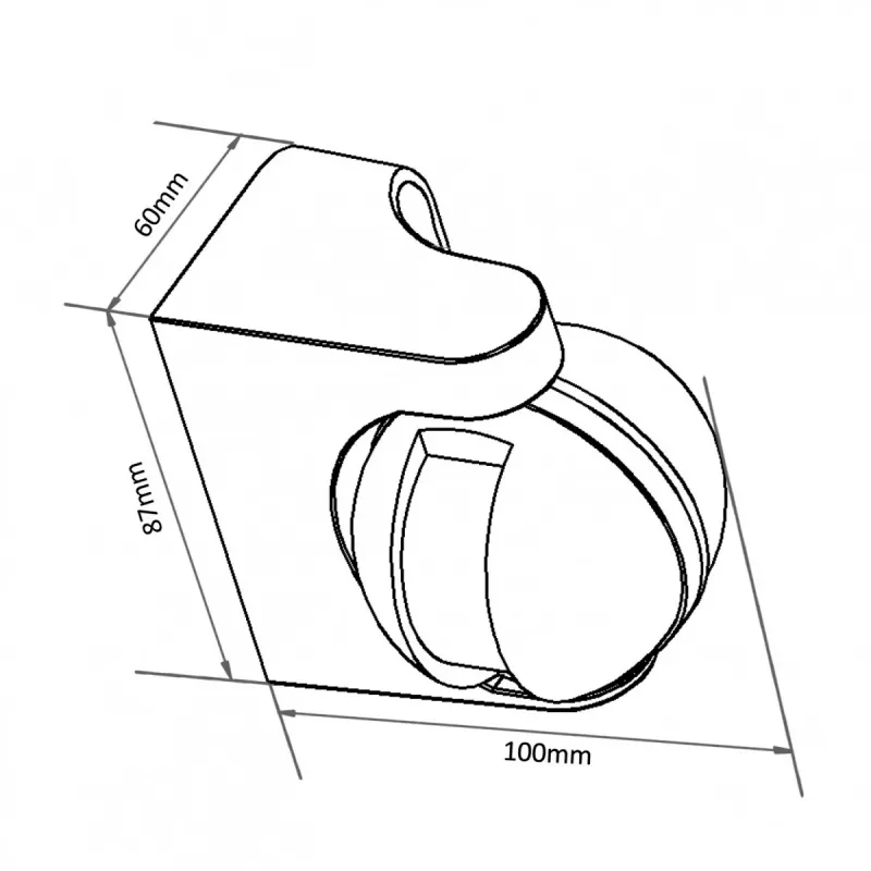 Rilevatore di movimento MACLEAN MCE358 W — sensore PIR di presenza, bianco