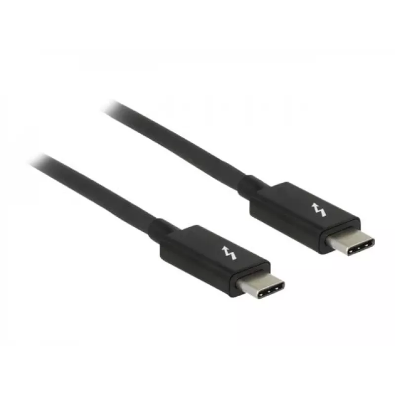 Cavo Thunderbolt DeLOCK 84845 1 m 20 Gbit/s nero