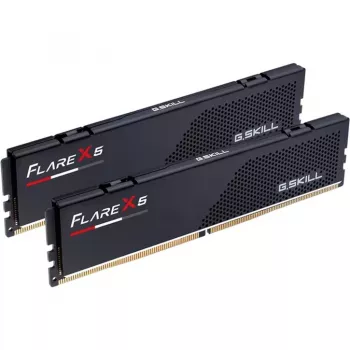 G.Skill Flare X5 F5-5200J4040A32GX2-FX5, 64 GB, 2 x 32 GB, DDR5, 288 pin DIMM - G.Skill Flare X5 F5-5200J4040A32GX2-FX5. Componente per: PC