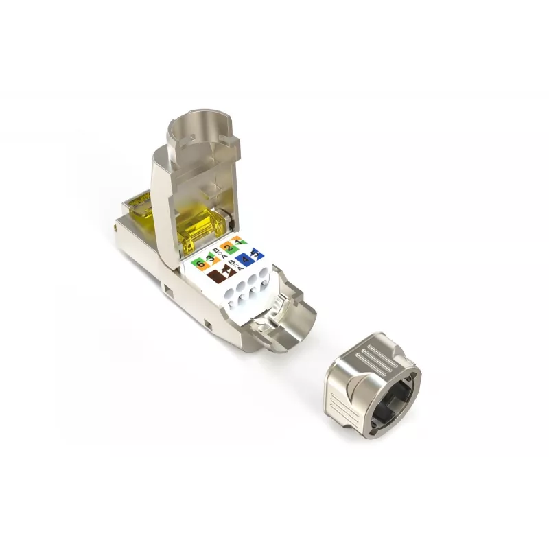 Digitus CAT 6A connettore maschio da campo DN-93638 AWG 22-27 supporta fino a 4PPoE