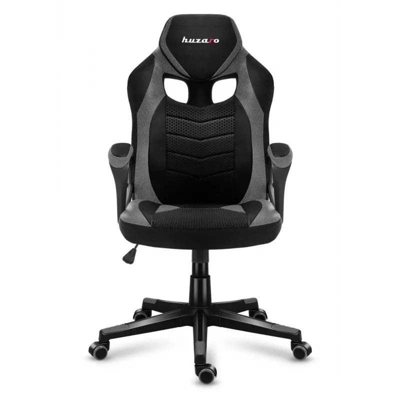 Sedia da gaming Huzaro FORCE 2.5 grigio MESH, seduta in rete, nero, grigio