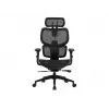 Sedia da ufficio gaming Onex | Ventra Premium rete in tessuto | nero