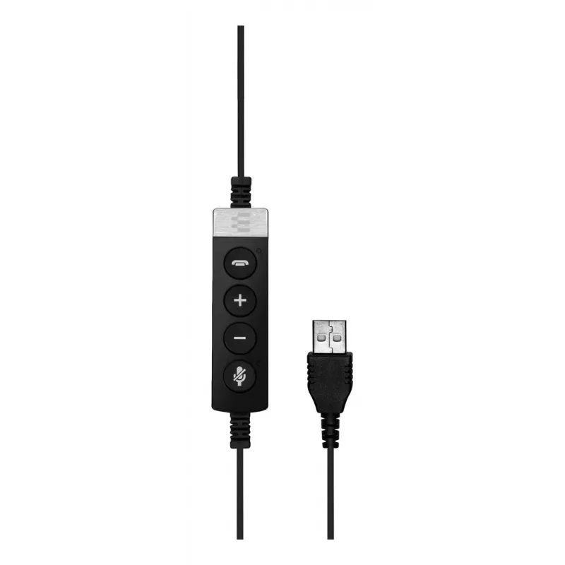 EPOS IMPACT SC 230 USB MS II headset mono USB-A con controllo chiamate in-line certificato Microsoft (1000578)