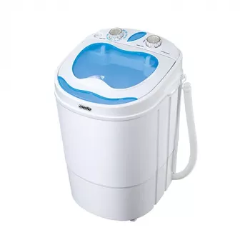 Lavatrice a carica dall'alto Mesko MS 8053 — capacità 3 kg, 360×370×530 mm, blu/bianco
