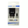 Caricabatterie da viaggio Beline Beli0011 — 2 porte USB, cavo microUSB, uscita 2A, nero