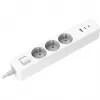 Ciabatta Xiaomi BHR07UKEU — 3 prese AC tipo F, 250 V, cavo 1,4 m, bianco