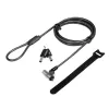Lucchetto a cavo LogiLink NBS012 nero argento