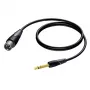 Cavo audio Procab XLR maschio su jack 6,3 mm (1/4