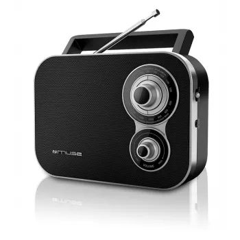 Muse | M-051R | radio portatile a 2 bande | nero