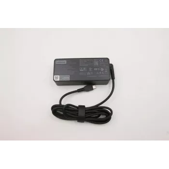 Alimentatore Lenovo FRU02DL125 USB Type-C 65W con cavo di alimentazione per laptop e dispositivi