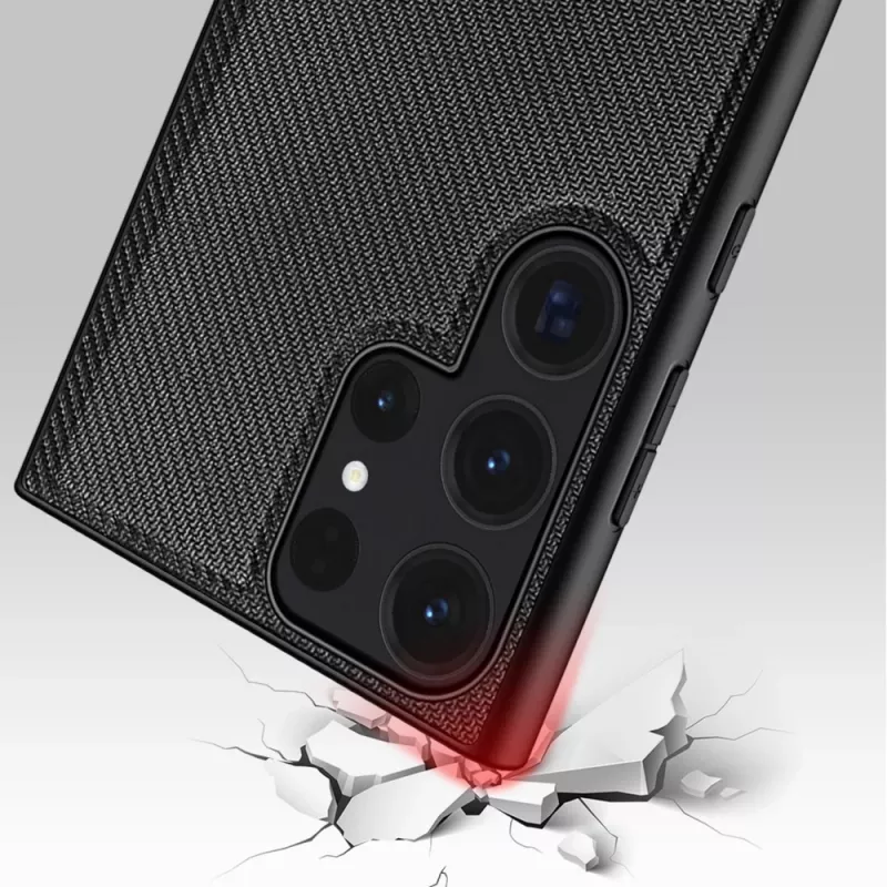 Nevox StyleShell NYLO - Samsung Galaxy S25 Ultra, nero
