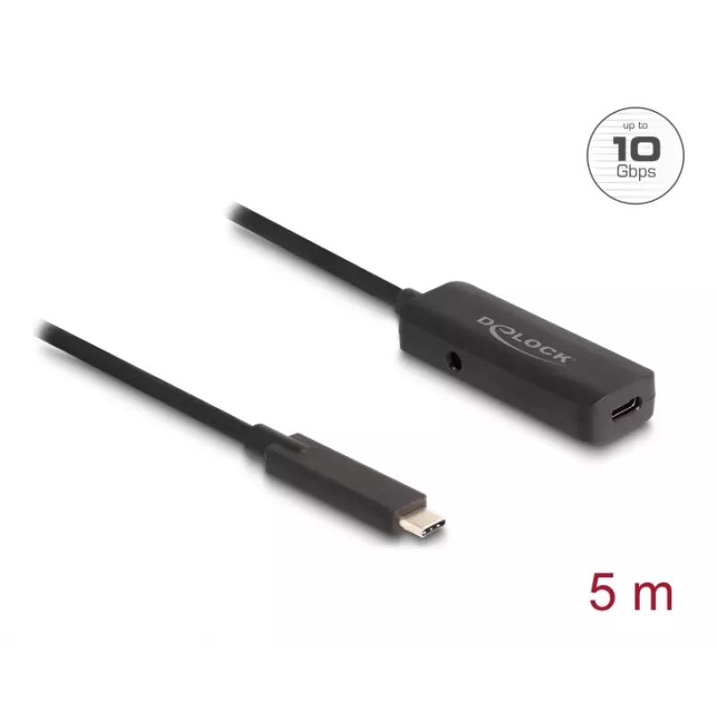 Cavo USB DeLOCK 80028 5 m USB-C nero