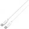 Cavo in silicone USB-C / USB-C 4smarts High Flex 60W 1,5m bianco