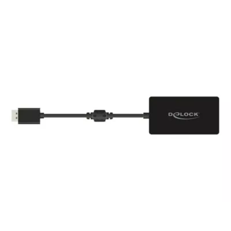 DeLOCK 0,16 m DisplayPort/VGA+HDMI+DVI VGA (D-Sub)+ HDMI + DVI nero