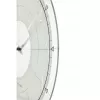 NeXtime orologio 8125 Fancy Round, Ø43 cm, da parete, bianco/argento