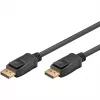 Cavo DisplayPort Goobay 74777 1 m nero G-Sync FreeSync