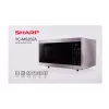 Microonde Sharp YC-MS252AE-S, da appoggio, 900 W, 25 L, 11 livelli di potenza, comandi touch, argento