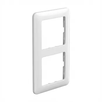 Cornice 2 elementi Busch-Jaeger Busch-balance SI bianco alpino (modello 1722-914)