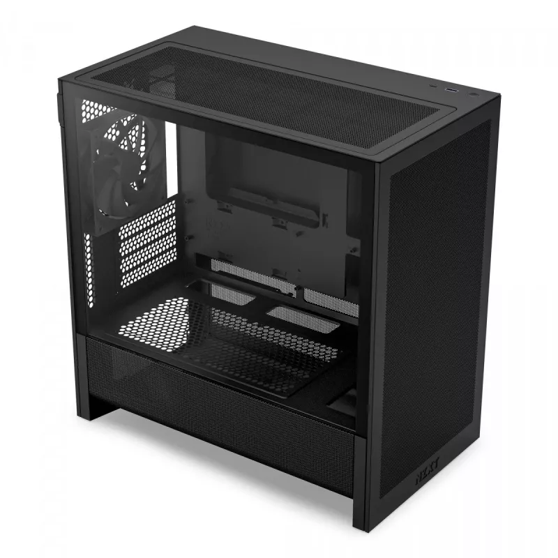 NZXT H3 Flow Micro ATX Airflow case - nero