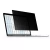Qoltec 51051 filtro privacy GDPR per notebook, 14 pollici, 16:9