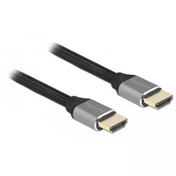 Cavo HDMI Delock Ultra High Speed 48 Gbps 8K 60 Hz grigio 2 m certificato