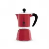 Bialetti Rainbow 1TZ caffettiera, 60 ml, rossa