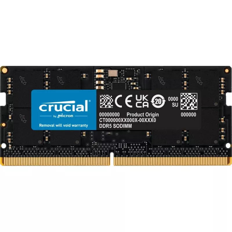 Memoria Crucial CT24G56C46S5 DDR5-5600 24 GB SO-DIMM, CL46