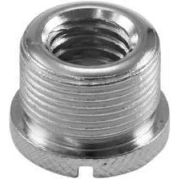 Vite adattatrice Omnitronic 6000616N zigrinata da 10 mm a 15 mm
